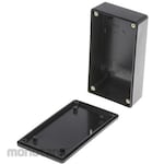 HAMMOND Hammond, flame retardant ABS, height: 28 mm, depth: 113 mm 1591XXBBK