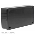 HAMMOND Hammond, flame retardant ABS, height: 31 mm, depth: 112 mm 1591BBK