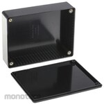 HAMMOND Hammond, flame retardant ABS, height: 34 mm, depth: 121 mm 1591GBK