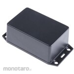 HAMMOND Hammond, flame retardant ABS, height: 36 mm, depth: 87 mm 1591XXLFLBK