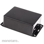 HAMMOND Hammond, flame retardant ABS, height: 40 mm, depth: 110 mm 1591SFLBK