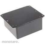 HAMMOND Hammond, flame retardant ABS, height: 55 mm, depth: 120 mm 1591UFLBK