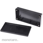 HAMMOND Hammond, flame-retardant ABS, height: 34 mm, depth: 170 mm 1599EBK