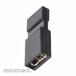 HARWIN HARWIN Jumper M50-2000005, Female, Straight, Black, Jumper Socket, 2-pole, 1-row, 1.27mm pitch