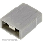 HARWIN HARWIN Jumper M7565-05, Female, Straight, Gray, Top Opening, 2-Position, 1 Row, 2.54mm Pitch