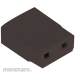 HARWIN HARWIN Jumper M7567-05, Female, Straight, Black, Top Opening, 2-Position, 1 Row, 2.54mm Pitch