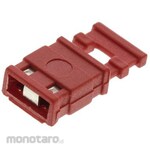HARWIN HARWIN Jumper M7685-05, Female, Straight, Red, Top Closed, with Handle, 2-pole, 1 Row, 2.54mm Pitch