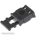 HARWIN HARWIN Jumper M7686-05, Female, Straight, Black, Top Closed, with Handle, 2-pole, 1 Row, 2.54mm Pitch