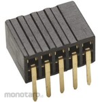 HARWIN HARWIN PCB Socket, 10-Pole, 1.27mm, 2-Row, Through-Hole Mounting