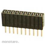 HARWIN HARWIN PCB Socket, 20 Position, 1.27mm, 2 Row, Through Hole Mounting