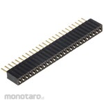 HARWIN HARWIN PCB Socket, 25-pole, 1.27mm, 1-row, Through-hole Mounting