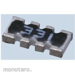 Kamaya Electric Resistor Array 33Ω 0.25W ±5% Number Of Elements: 4 1 Bag 100 Pieces