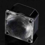 LEDIL LED Lens Silicone Resin Clear Square 1 Set 180 Pieces