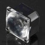 LEDIL LED Lens Silicone Resin Clear Square 1 Set 180 Pieces