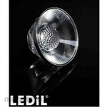 LEDIL LED lens, silicone resin, clear, bullet-shaped