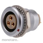 LEMO Lemo Circular Connector, 3-way, Panel Mount, EGG.2B.303.CLL