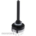 LORLIN Lorlin Rotary Switch, 4 Pole, Panel Mount CK1031