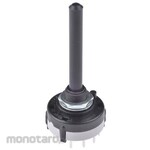 LORLIN Lorlin Rotary Switch, 6 Pole, Panel Mount CK1060