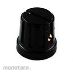 Linkman Resin Knob (Black, Diameter 15Φ, Shaft 6.1Φ)