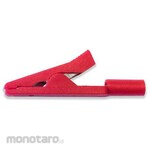 MUELLER ELECTRIC Mueller BU-109-2 Alligator Clip 10A, Red