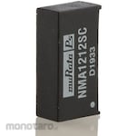 Murata Power Solutions Murata Power Solutions DC-DC Converter Vout: ±12V dc 10.8 → 13.2 V dc, 1W, NMA1212SC