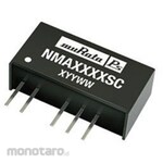 Murata Power Solutions Murata Power Solutions DC-DC Converter Vout: ±12V dc 4.5 → 5.5 V dc, 1W, NMA0512SC