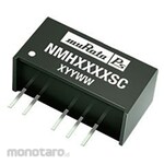 Murata Power Solutions Murata Power Solutions DC-DC Converter Vout: ±12V dc 4.5 → 5.5 V dc, 2W, NMH0512SC