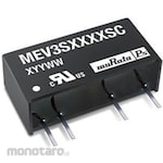 Murata Power Solutions Murata Power Solutions DC-DC Converter Vout: 15V dc 10.8 → 13.2 V dc, 3W, MEV3S1215SC