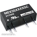 Murata Power Solutions Murata Power Solutions DC-DC Converter Vout: 9V dc 4.5 → 5.5 V dc, 3W, MEV3S0509SC