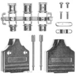 NORCOMP Norcomp D-Sub Backshell 952 Series 15-Pole Standard D-Sub, Natural, 952-015-030R121