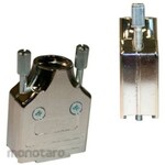 NORCOMP Norcomp D-Sub Backshell 952 Series 9-Pole High Density D-Sub, Natural, 952-009-030R121