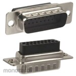 NORCOMP Norcomp D-sub Connector, 26-way, Male, Panel Mount, 180-026-173L000