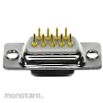 NORCOMP Norcomp D-sub Connector, 9-way, Female, Panel Mount, 172-E09-213R001