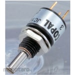 Nidek Components (formerly Nidec Copal Electronics) Conductive Plastic Potentiometer 10kΩ 1/8W
