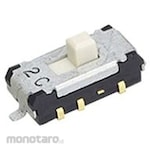 Nidek Components (formerly Nidec Copal Electronics) NIDEC COPAL ELECTRONICS GMBH Slide Switch 2 Circuits 2 Contacts 100 mA