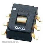 Nidek Components (formerly Nidec Copal Electronics) NIDEC COPAL ELECTRONICS GMBH Slide Switch 2PDT 100mA