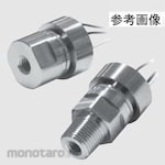 Nidek Components (formerly Nidec Copal Electronics) Pressure sensor Ultra compact Pressure range 0 to 1.0MPa Gauge pressure Positive pressure R1/8