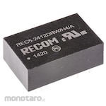 RECOM Isolated DC-DC converter Vout: ±12V dc 18 → 36 V dc 5W