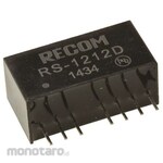 RECOM Recom DC-DC Converter Vout: ±12V dc 9 → 18 V dc, 2W, RS-1212D