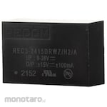 RECOM Recom DC-DC Converter Vout: ±15V dc 9 → 36 V dc, 3W, REC3-2415DRWZ/H2/A