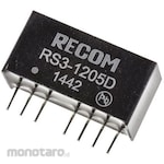 RECOM Recom DC-DC Converter Vout: ±5V dc 9 → 18 V dc, 3W, RS3-1205D