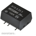 RECOM Recom DC-DC Converter Vout: 3.3V dc 2.97 → 3.63 V dc, 1W, R1S-3.33.3