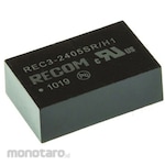 RECOM Recom DC-DC Converter Vout: 5V dc 20.4 → 27.6 V dc, 3W, REC3-2405SR/H1