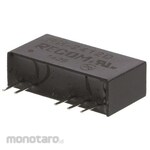 RECOM Recom DC-DC converter Vout: ±12V dc 21.6 → 26.4 V dc, 1W, RH-2412D