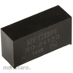 RECOM Recom DC-DC converter Vout: ±12V dc 21.6 → 26.4 V dc, 2W, RD-2412D