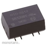RECOM Recom DC-DC converter Vout: ±12V dc 4.5 → 5.5 V dc, 1W, R1D-0512