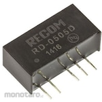 RECOM Recom DC-DC converter Vout: ±5V dc 4.5 → 5.5 V dc, 2W, RD-0505D