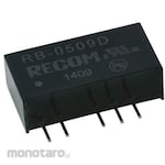 RECOM Recom DC-DC converter Vout: ±9V dc 4.5 → 5.5 V dc, 1W, RB-0509D