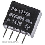 RECOM Recom DC-DC converter Vout: 12V dc 10.8 → 13.2 V dc, 0.25W, RM-1212S