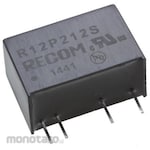 RECOM Recom DC-DC converter Vout: 12V dc 10.8 → 13.2 V dc, 2W, R12P212S